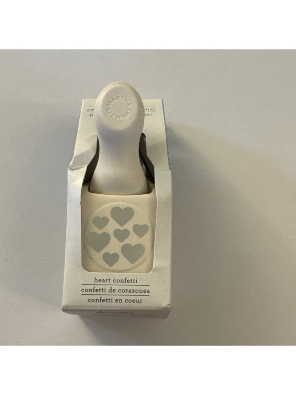 Martha Stewart Heart Confetti Paper Craft Scrapbook New J15